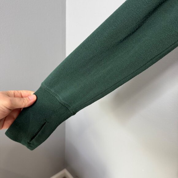 ATHLETA coaster luxe pullover sweatshirt in green size S - Picture 5 of 8